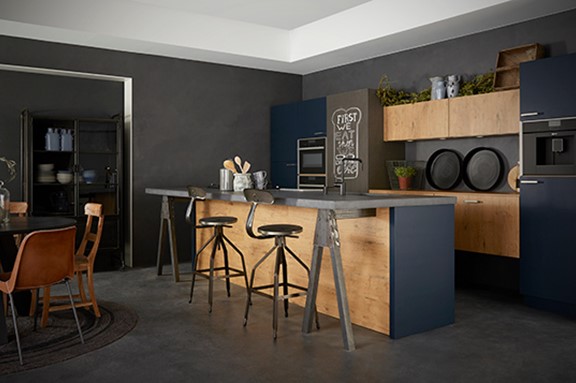 GL2000 Oud Eiken Crystal NCS Blauw D1